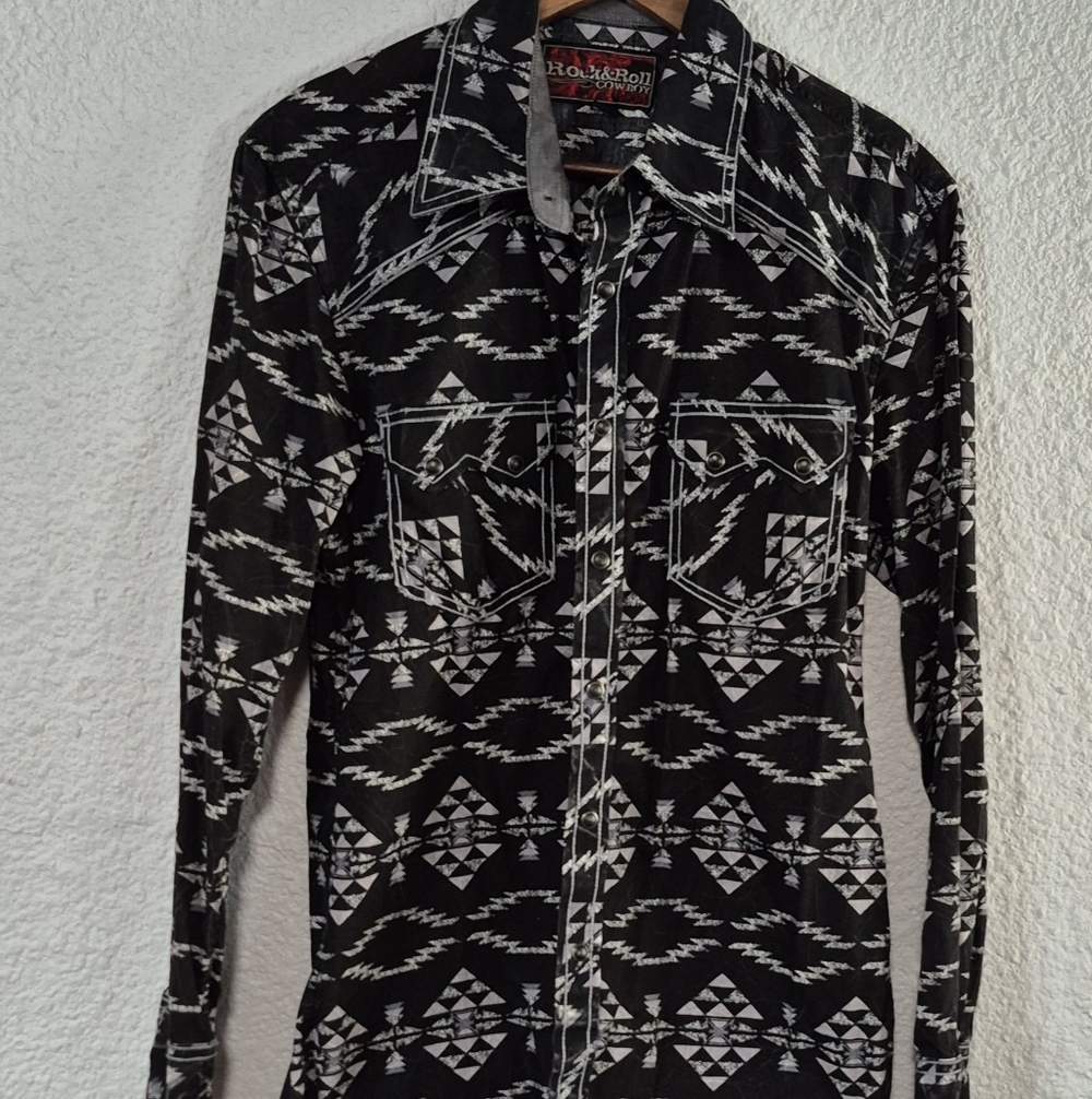 Rock& Roll Cowboy Shirt.